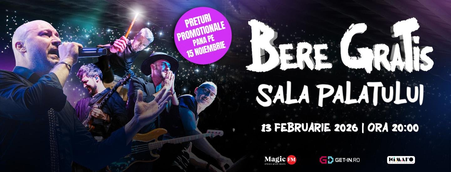 Bere Gratis – 28 de ani de muzică și emoții - slider 2025-09-18 13:20:46