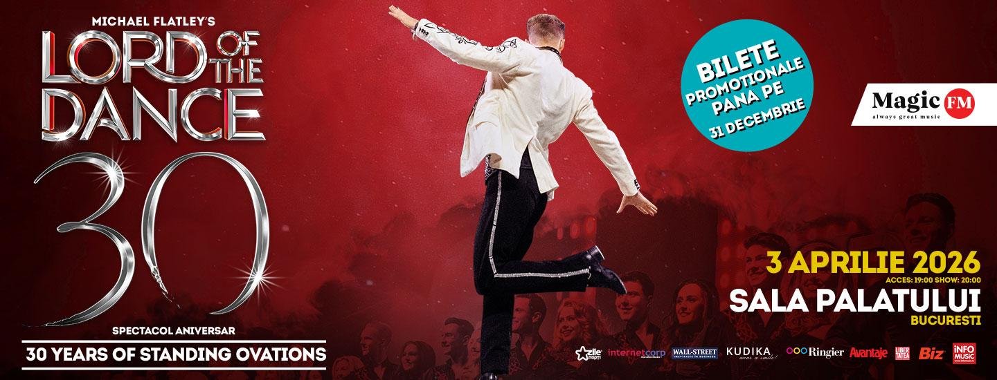 Lord of the Dance: 30th Anniversary Tour – Spectacol aniversar - slider 2025-10-18 10:18:05