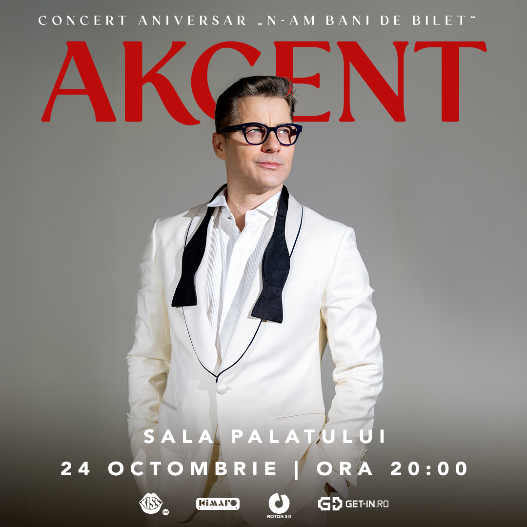 Akcent - Concert aniversar "N-am bani de bilet"