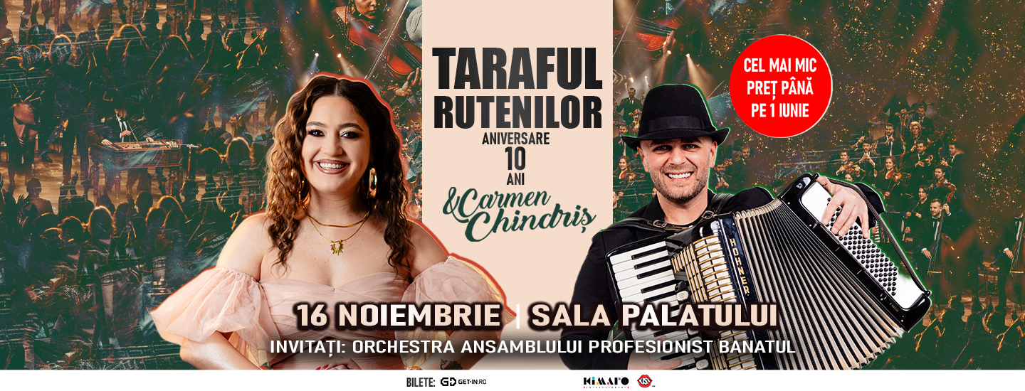 Taraful Rutenilor și Carmen Chindriș - Aniversare 10 ani - slider 2026-04-08 12:54:45