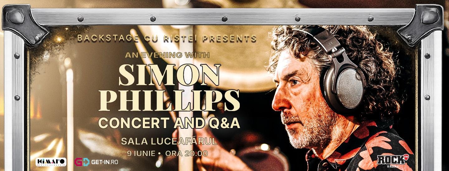 O seară cu Simon Phillips - Concert și Q&A - slider 2026-05-06 21:21:12