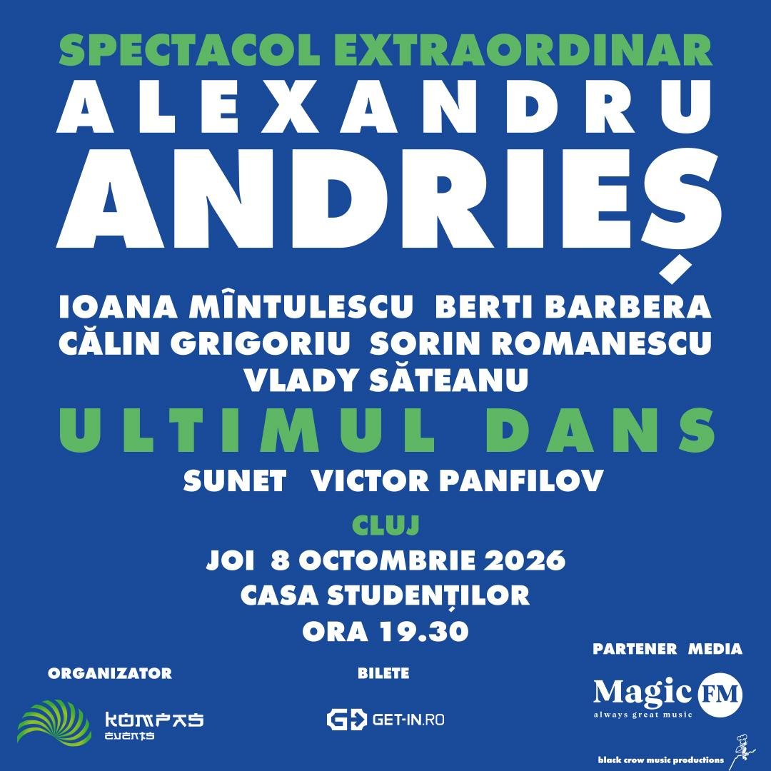 Cluj-Napoca: Alexandru Andrieș - Ultimul Dans