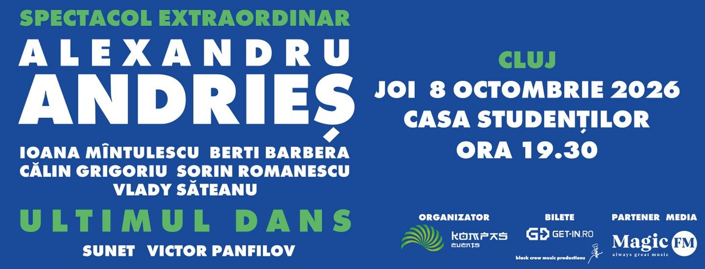 Cluj-Napoca: Alexandru Andrieș - Ultimul Dans - slider 2026-06-04 11:06:40