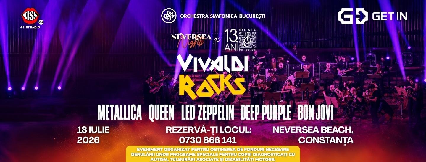 Constanța: Concert Orchestra Simfonică București - Vivaldi Rocks Special Edition – Neversea Nights - slider 2026-06-29 07:19:52