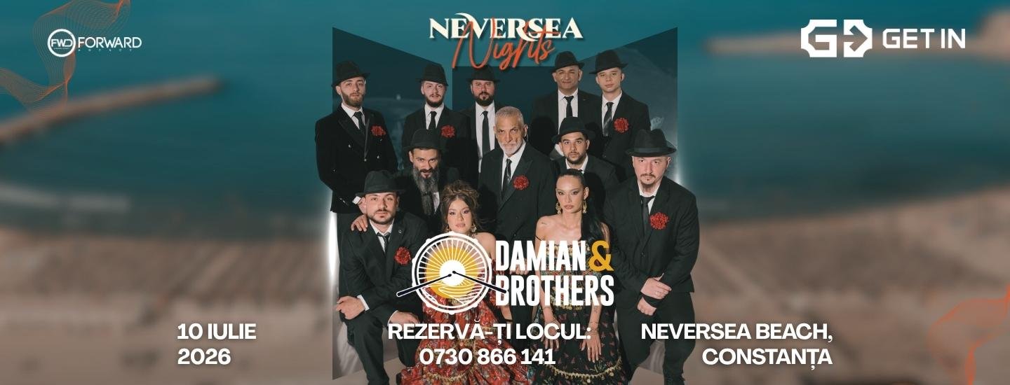 Constanța: Damian & Brothers – Neversea Nights - slider 2026-06-29 07:03:42