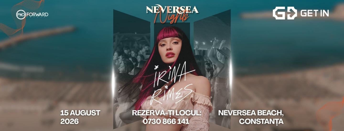 Constanța: Irina Rimes – Neversea Nights - slider 2026-06-29 11:58:29