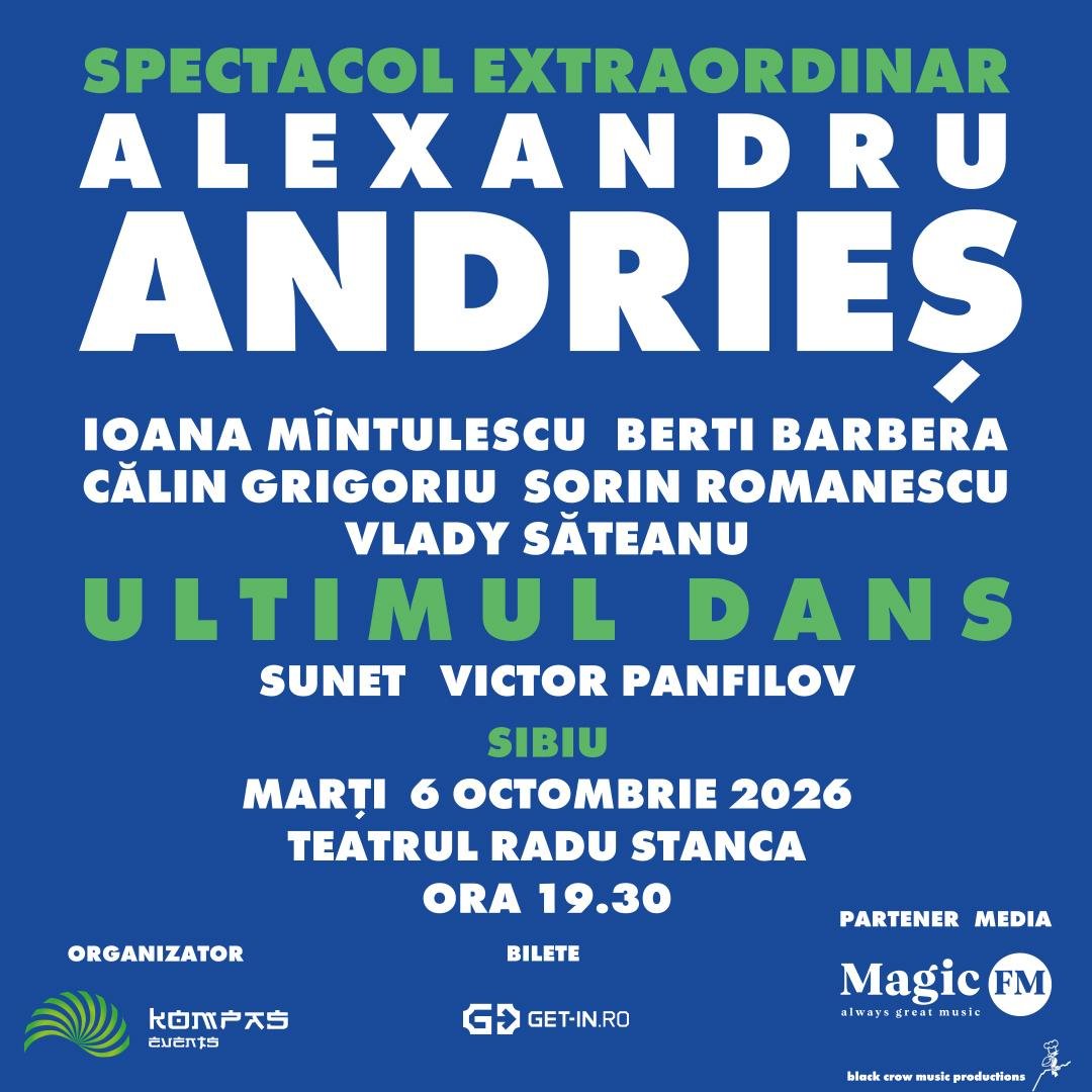 Sibiu: Alexandru Andrieș - Ultimul Dans