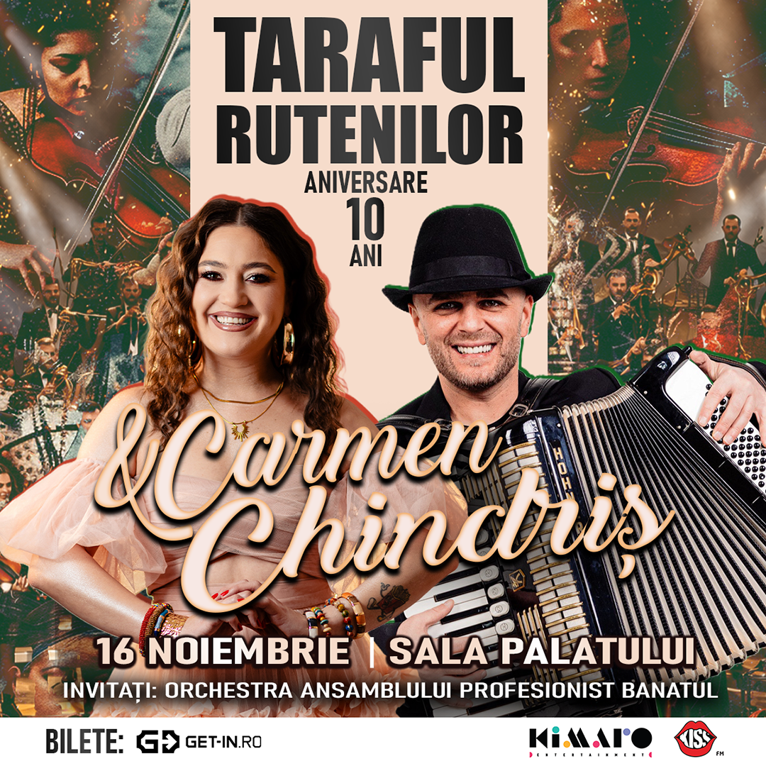 Taraful Rutenilor și Carmen Chindriș - Aniversare 10 ani
