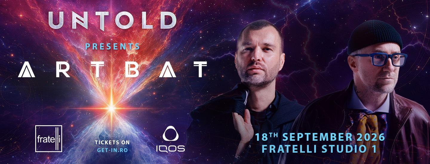 Untold presents ARTBAT @ Fratelli Studio 1 - slider 2026-09-10 13:08:07