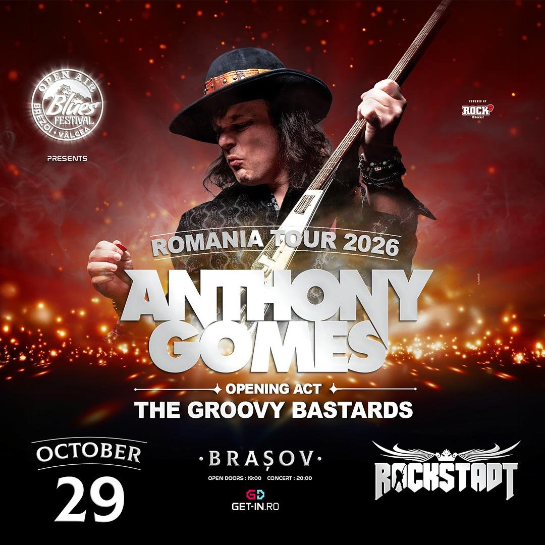 Brașov: Anthony Gomes | Romania Tour 2026